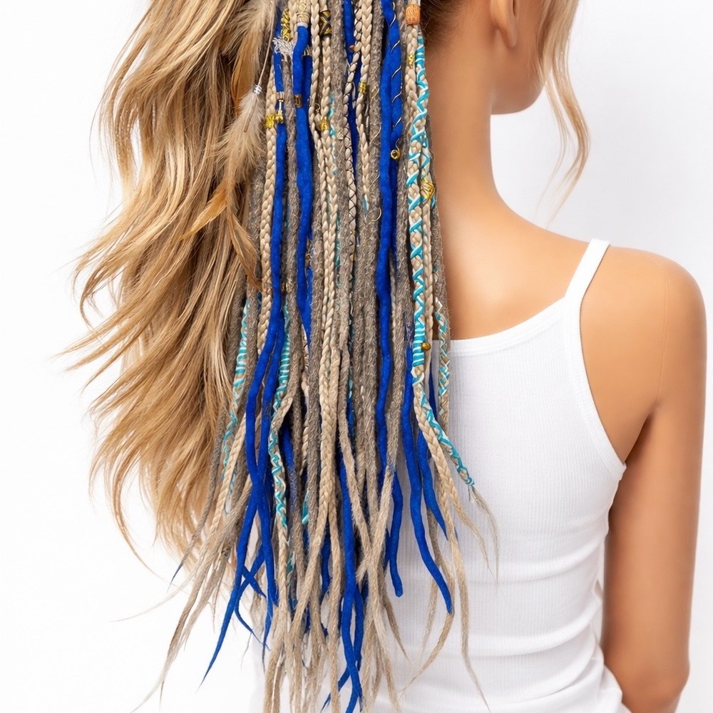 Ocean Goddess Boho Braid Cascade